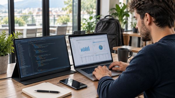 Écrans portables pour les nomades : boostez votre productivité sans effort