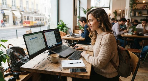 Top écrans portables pour améliorer la productivité des nomades
